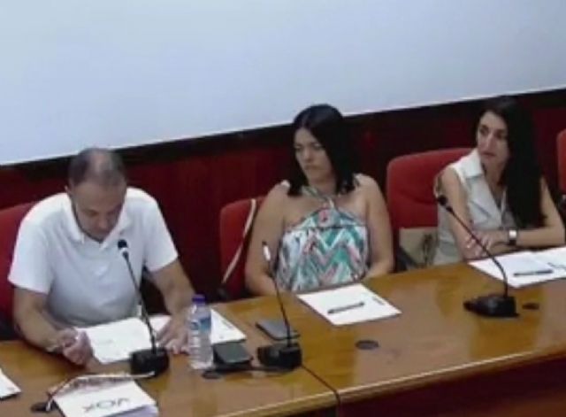 VOX Fuente Álamo presenta una enmienda en el pleno de organización del PP - PSOE